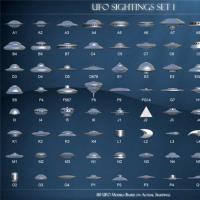 There's a UFO.  UFO and arrival.  The location of the most common UFO reports